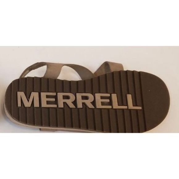 Merrell Juno Womens Backstrap Sandals Beige Tan Gray Size 8 - Picture 4 of 6